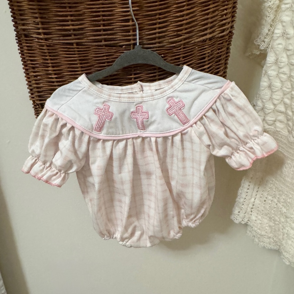 Abby and Evie Bubble Romper